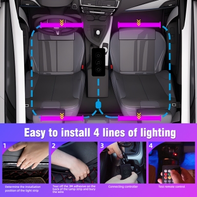 LED灯条 - HCP014 蓝牙车载灯条